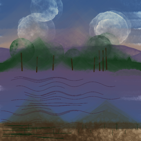 Watercolor Landscape
